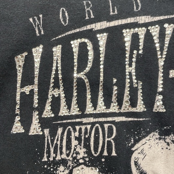 Harley Davidson T-Shirt Hoodie - Picture 11 of 13